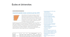 Desktop Screenshot of ecoles-universites.blogspot.com
