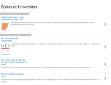 Tablet Screenshot of ecoles-universites.blogspot.com