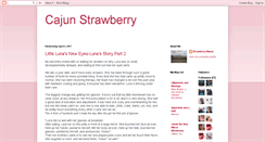 Desktop Screenshot of cajunstrawberry.blogspot.com