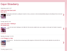 Tablet Screenshot of cajunstrawberry.blogspot.com