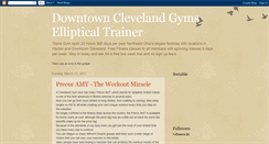 Desktop Screenshot of clevelandgymsonellipticaltrainer.blogspot.com