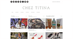 Desktop Screenshot of cheztitina.blogspot.com