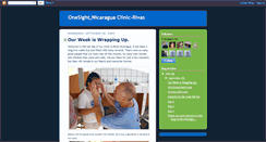 Desktop Screenshot of onesightnicaraguaclinic-riva.blogspot.com