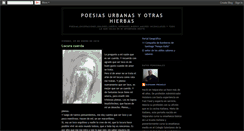 Desktop Screenshot of poetaypaisanourbano.blogspot.com