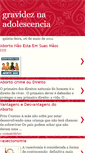 Mobile Screenshot of gravidasnaadolescencia.blogspot.com
