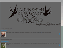 Tablet Screenshot of laurensarahphotographyblog.blogspot.com