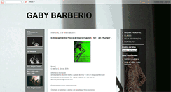 Desktop Screenshot of gabybarberio.blogspot.com