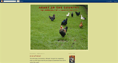 Desktop Screenshot of heartinthecountry.blogspot.com