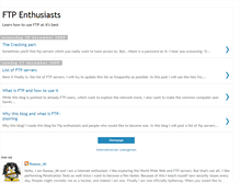 Tablet Screenshot of ftp-enthusiasts.blogspot.com