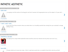 Tablet Screenshot of patheticaesthetic.blogspot.com