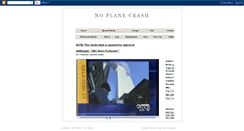 Desktop Screenshot of noplanecrash.blogspot.com