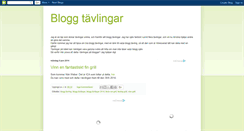 Desktop Screenshot of blogg-tavlingar.blogspot.com