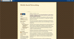 Desktop Screenshot of mobilesocialnetworkinginthenews.blogspot.com