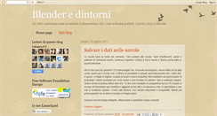 Desktop Screenshot of blenderedintorni.blogspot.com