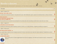Tablet Screenshot of blenderedintorni.blogspot.com