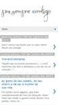 Mobile Screenshot of prasemprecontigo.blogspot.com