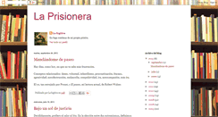 Desktop Screenshot of laprisionera.blogspot.com