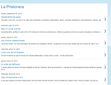 Tablet Screenshot of laprisionera.blogspot.com