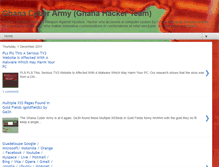 Tablet Screenshot of ghanacyberarmy.blogspot.com