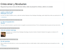 Tablet Screenshot of cristoamoryrevolucion.blogspot.com