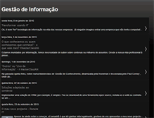 Tablet Screenshot of gestaoinformacao.blogspot.com