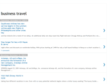 Tablet Screenshot of business-airtravel.blogspot.com