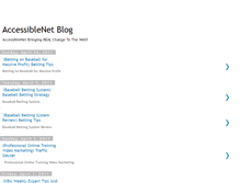 Tablet Screenshot of accessiblenet.blogspot.com