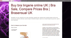 Desktop Screenshot of bra-lingerie-online.blogspot.com