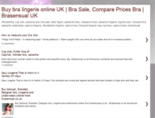 Tablet Screenshot of bra-lingerie-online.blogspot.com