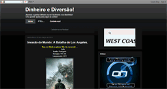 Desktop Screenshot of dinheirodiversao.blogspot.com