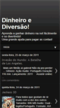 Mobile Screenshot of dinheirodiversao.blogspot.com