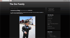 Desktop Screenshot of doifamily.blogspot.com