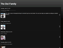 Tablet Screenshot of doifamily.blogspot.com