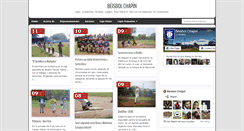 Desktop Screenshot of beisbolgt.blogspot.com