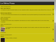 Tablet Screenshot of laultimaprosa.blogspot.com