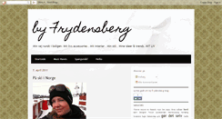 Desktop Screenshot of byfrydensberg.blogspot.com