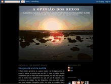 Tablet Screenshot of aopiniaodossexos.blogspot.com