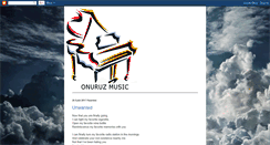 Desktop Screenshot of onuruzmusic.blogspot.com