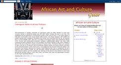 Desktop Screenshot of african-art-and-culture.blogspot.com
