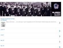 Tablet Screenshot of bluesox-baseball.blogspot.com