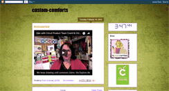 Desktop Screenshot of custom-comforts.blogspot.com