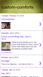 Mobile Screenshot of custom-comforts.blogspot.com