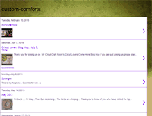 Tablet Screenshot of custom-comforts.blogspot.com