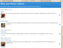 Tablet Screenshot of mikeandmiriam.blogspot.com