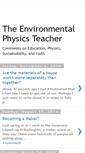 Mobile Screenshot of ecophysicsteacher.blogspot.com