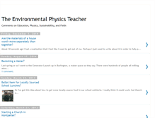 Tablet Screenshot of ecophysicsteacher.blogspot.com