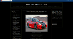 Desktop Screenshot of bestcarimages2011.blogspot.com