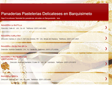 Tablet Screenshot of panaderiasbarquisimeto.blogspot.com