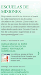 Mobile Screenshot of escuelasmisioneras.blogspot.com