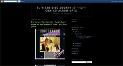 Desktop Screenshot of elviejodiscjockey.blogspot.com